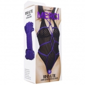 Фиолетовая верёвка для связывания и фиксации Bind Tie - 15,24 м. - Doc Johnson - купить с доставкой в Пушкино
