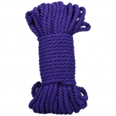 Фиолетовая верёвка для связывания и фиксации Bind Tie - 15,24 м. - Doc Johnson - купить с доставкой в Пушкино