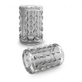 Прозрачная насадка с бороздками STAY HARD COCK SLEEVE 04 CLEAR - Blush Novelties - в Пушкино купить с доставкой