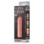 Фаллоудлинитель SUPER HERO Tempter - 16 см. - Lola Games - в Пушкино купить с доставкой