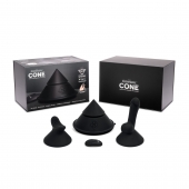 Конусный вибромассажер Cowgirl Cone с 2 насадками - CowGirl - купить с доставкой в Пушкино