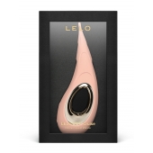 Бежевый вибромассажер для клитора Dot Cruise - 16,5 см. - Lelo