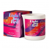 Массажная свеча Light My Fire с ароматом моной - 80 мл. - Love to Love - купить с доставкой в Пушкино
