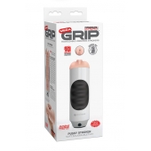 Мастурбатор-вагина Extreme Toyz Mega Grip Vibrating Stroker Mouth - Pipedream - в Пушкино купить с доставкой