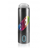 Перезаряжаемый мастурбатор-ротик Extreme Toyz Rechargeable Roto-Bator Mouth - Pipedream - в Пушкино купить с доставкой