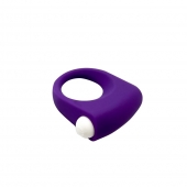 Фиолетовое эрекционное кольцо Puggle Vibrating Ring with Bullet - Adrien Lastic - в Пушкино купить с доставкой