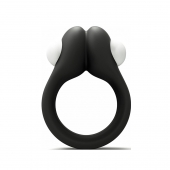 Черное эрекционное кольцо Zippy Vibrating Ring With Bullet - Adrien Lastic - в Пушкино купить с доставкой