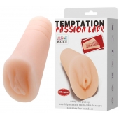 Телесный тугой мастурбатор-вагина Passion Lady - Baile - в Пушкино купить с доставкой