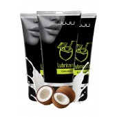 Набор из 3 съедобных лубрикантов JUJU со вкусом кокоса - JuJu - купить с доставкой в Пушкино