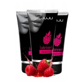 Набор из 3 съедобных лубрикантов JUJU со вкусом малины - JuJu - купить с доставкой в Пушкино