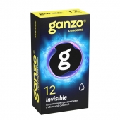 Супертонкие презервативы Ganzo Invisible - 12 шт. - Ganzo - купить с доставкой в Пушкино