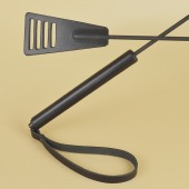 Черный кожаный стек «Сириус» - 60 см. - Sitabella - купить с доставкой в Пушкино