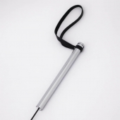 Черный стек с металлической ручкой - Crazy Handmade - купить с доставкой в Пушкино