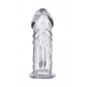 Прозрачная насадка на пенис Uco - 13 см. - A-toys - в Пушкино купить с доставкой