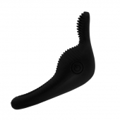 Чёрное эрекционное виброкольцо Thimble - Baile - в Пушкино купить с доставкой