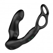 Черный двухмоторный массажер простаты Nexus Simul8 Wave Edition - Nexus Range - в Пушкино купить с доставкой