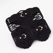 Фигурный набор для БДСМ-игр с узорами и золотистой фурнитурой - Crazy Handmade - купить с доставкой в Пушкино