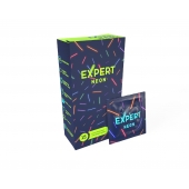 Светящиеся в темноте презервативы Expert Neon - 15 шт. - Expert - купить с доставкой в Пушкино