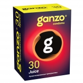 Ароматизированные презервативы Ganzo Juice - 30 шт. - Ganzo - купить с доставкой в Пушкино