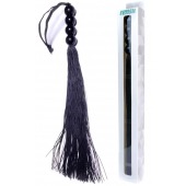 Черная силиконовая плеть - 37 см. - Boys of Toys - купить с доставкой в Пушкино