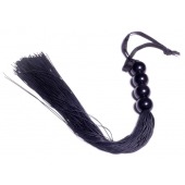 Черная силиконовая плеть - 37 см. - Boys of Toys - купить с доставкой в Пушкино