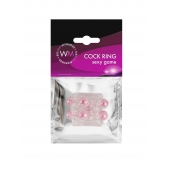 Прозрачная насадка на пенис с цветными шариками - Erowoman-Eroman - в Пушкино купить с доставкой