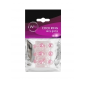 Прозрачная сквозная насадка на пенис с цветными шариками - Erowoman-Eroman - в Пушкино купить с доставкой