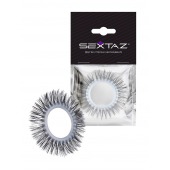 Круглое эрекционное кольцо с длинными «ресничками» - Sextaz - в Пушкино купить с доставкой