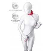 Красный ошейник с подкладкой из меха - ToyFa - купить с доставкой в Пушкино