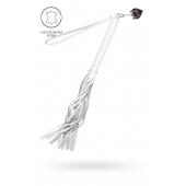 Белая кожаная плеть - 50 см. - Pecado - купить с доставкой в Пушкино