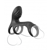 Черная насадка на пенис Ultimate Couples Cage Pro - Pipedream - в Пушкино купить с доставкой