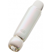 Бежевый вакуумный стимулятор клитора Lia - Zalo