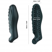 Серая силиконовая насадка на пенис с подхватом Manwan Ryzer - Manwan - в Пушкино купить с доставкой