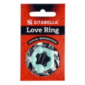 Цветное эрекционное кольцо с 5 бусинами Love Ring - Sitabella - в Пушкино купить с доставкой
