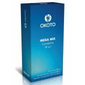 Презервативы OKOTO Mega Mix - 18 шт. - Sitabella - купить с доставкой в Пушкино