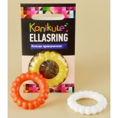 Цветное рельефное эрекционное кольцо Ellasring - Sitabella - в Пушкино купить с доставкой