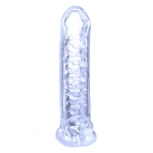 Прозрачная насадка-удлинитель Stretchy Touch - 18 см. - NMC - в Пушкино купить с доставкой