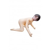 Телесная надувная секс-кукла в позиции догги-стайл - NMC - в Пушкино купить с доставкой