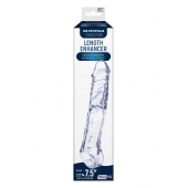 Прозрачная насадка-удлинитель Length Enhancer с подхватом - 22,3 см. - NMC - в Пушкино купить с доставкой