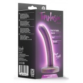 Фиолетовая насадка с гладкой поверхностью Surrender 4.75 Inch Beginner Pegging Dildo - 12 см. - Blush Novelties - купить с доставкой в Пушкино