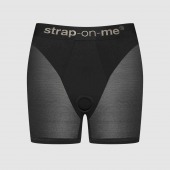 Трусики-шорты для фиксации насадок Strap-on-me Harness Lingerie Halo - size XL - Strap-on-me - купить с доставкой в Пушкино