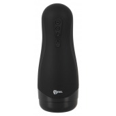 Черный вибромастурбатор с подогревом Masturbator with 3 Functions - Orion - в Пушкино купить с доставкой