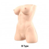 Телесный мастурбатор-торс Jessica B - Naked Factory - в Пушкино купить с доставкой