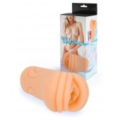 Телесный мастурбатор-вагина с рельефом на поверхности - Sexy Girl - в Пушкино купить с доставкой