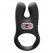 Черное эрекционное виброкольцо Nos - Fun Factory - в Пушкино купить с доставкой