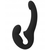 Черный безремневой страпон Share Lite - Fun Factory - купить с доставкой в Пушкино