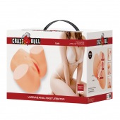 Телесный мастурбатор Liora с 2 любовными тоннелями - Baile - в Пушкино купить с доставкой