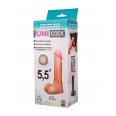 Фаллическая насадка Харнесс UNICOCK 5,5  - 17 см. - LOVETOY (А-Полимер) - купить с доставкой в Пушкино
