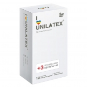 Разноцветные ароматизированные презервативы Unilatex Multifruit  - 12 шт. + 3 шт. в подарок - Unilatex - купить с доставкой в Пушкино
