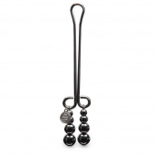 Зажим для клитора с бусинами Just Sensation Beaded Clitoral Clamp - Fifty Shades of Grey - купить с доставкой в Пушкино